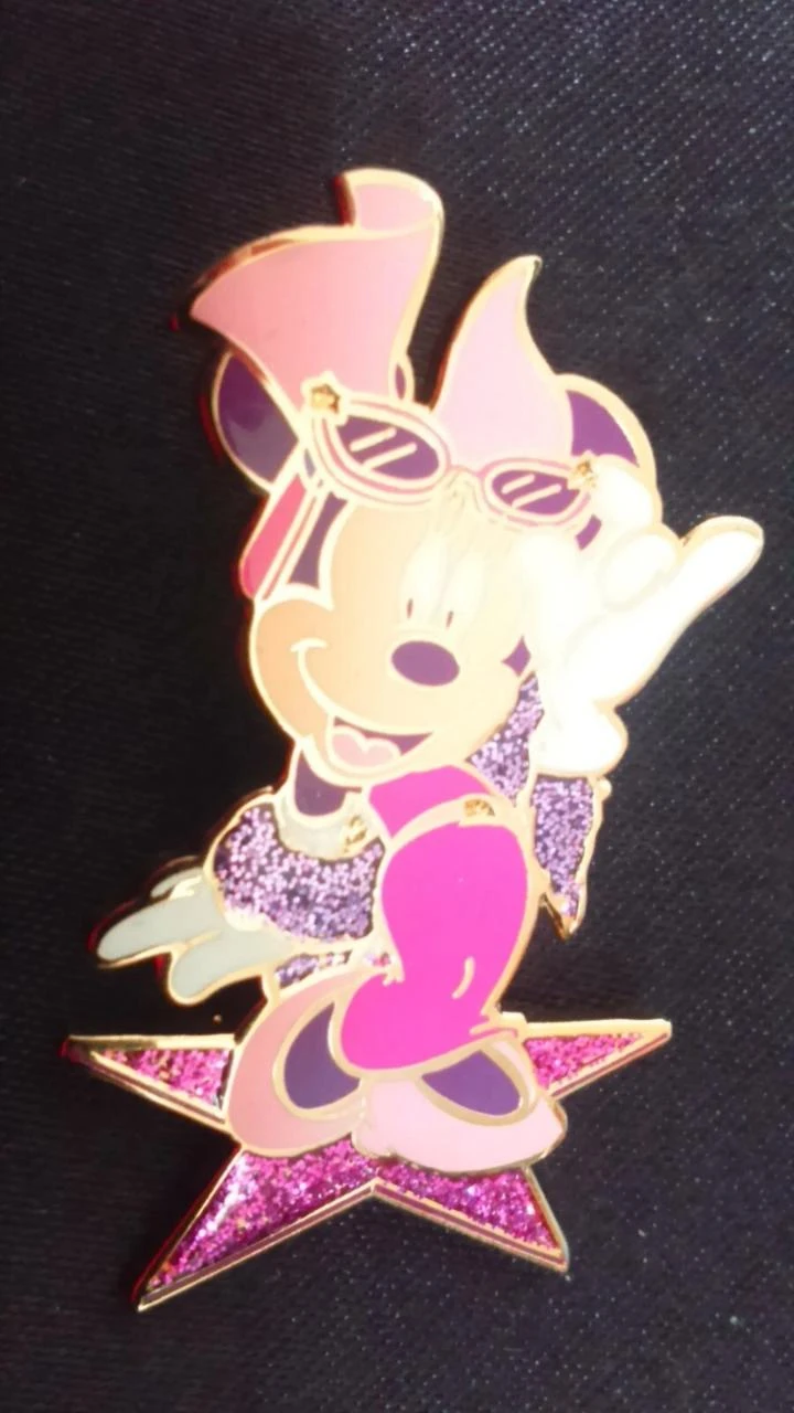 Pins disney Disneyland Paris : Minnie glamour